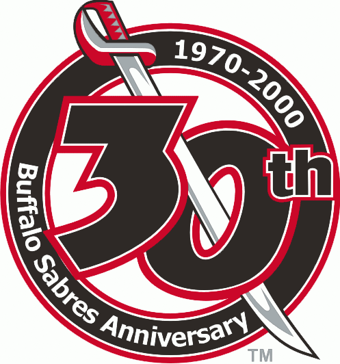 Buffalo Sabres 2000 Anniversary Logo DIY iron on transfer (heat transfer)